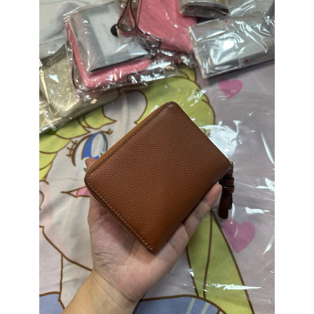 ORIG & IMPORTED KS Loop Zip Around Brown Wallet