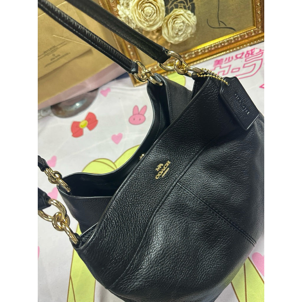 ORIG Preloved RARE CCH Lexy Large Hobo Shoulder Bag Black