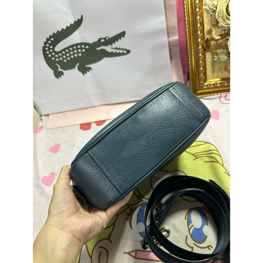 ORIG Preloved CCH Jes Double Zip Camera Blue Bag