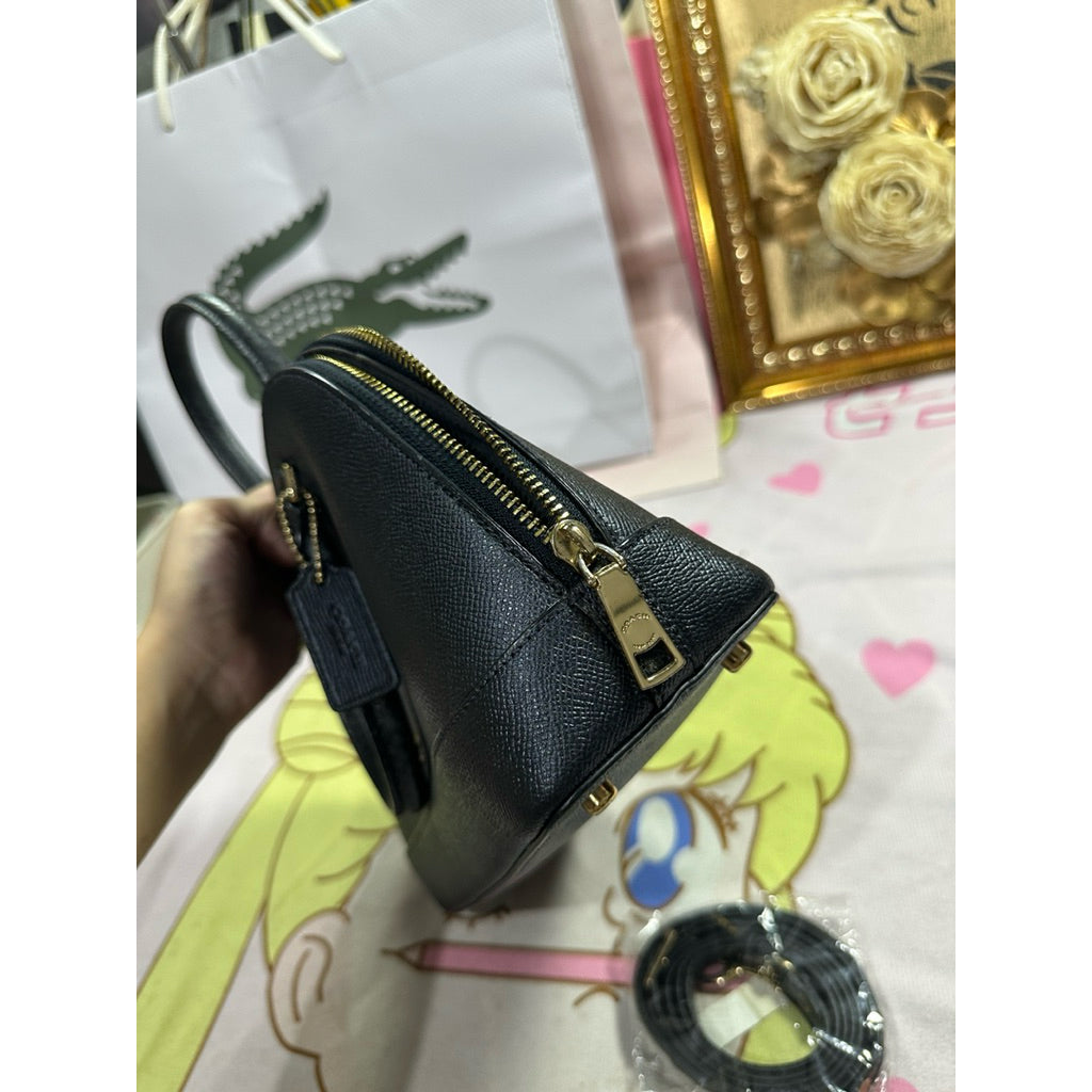 ORIG Preloved RARE CCH Mini Sierra Satchel Dome Blue Bag