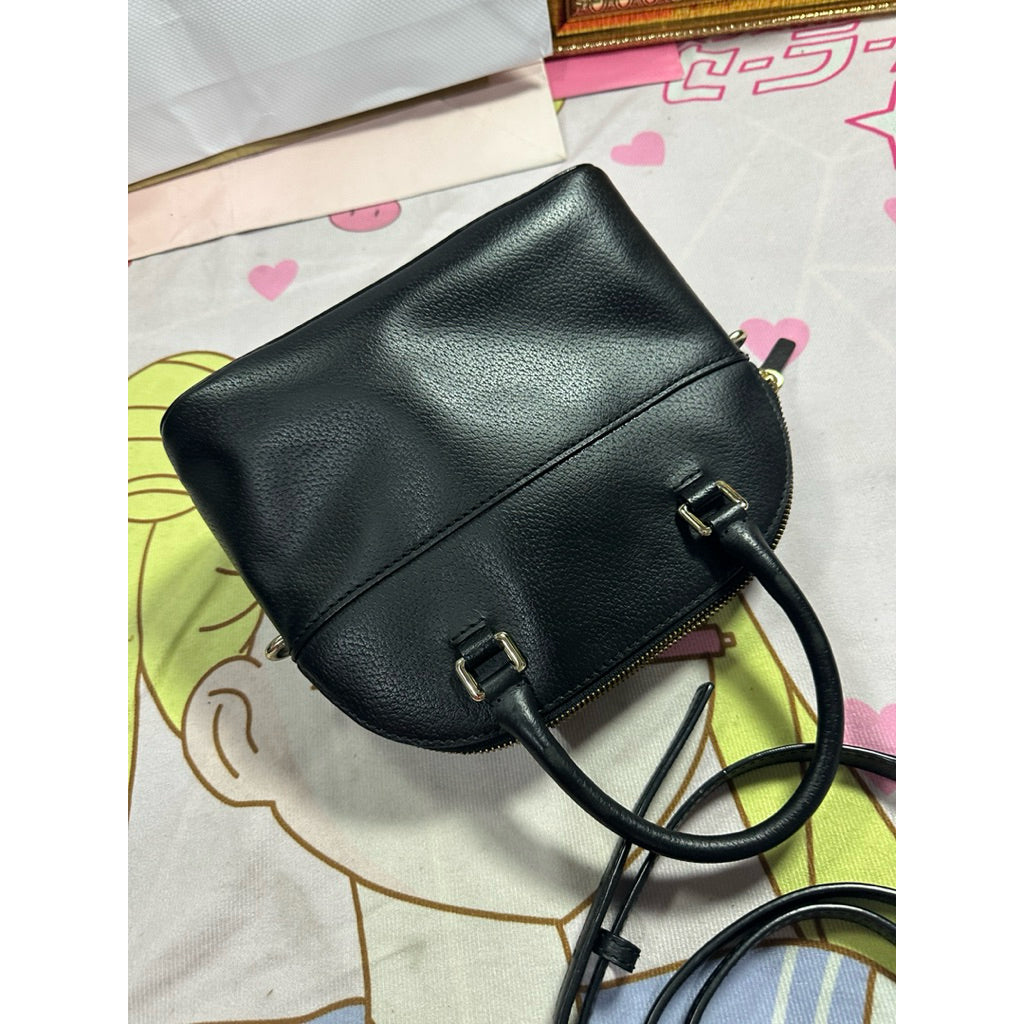 ORIG Preloved KS Mini Carli Grove Street Dome Black Bag