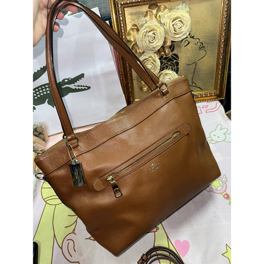 ORIG Preloved CCH Tyler Shoulder Hobo Crossbody Large Tote Brown Bag