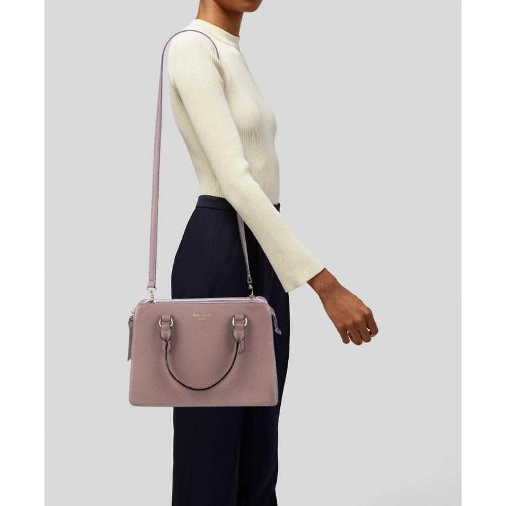 ORIG Preloved KS Mulberry Street Lise Satchel Brownish Pink Bag