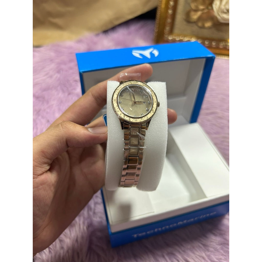 ORIG & IMPORTED Technomarine Sea 33mm TM-725060 Rose Gold Lady's Watch