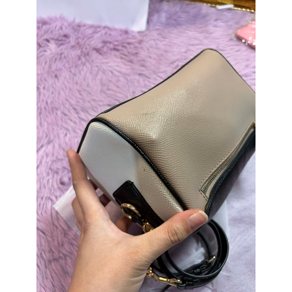 ORIG Preloved CCH Bennett Crossbody Small Taupe Bag
