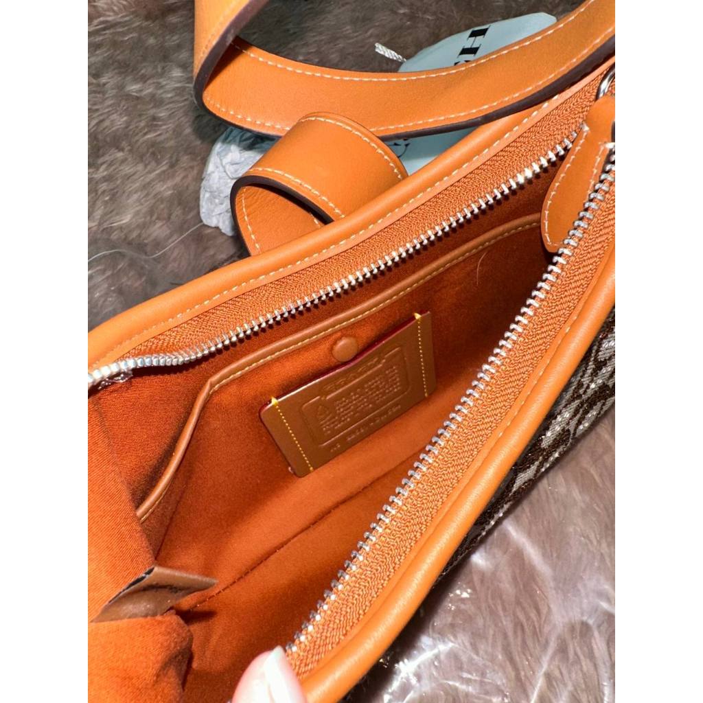 ORIG & IMPORTED CCH Retail Hamptons Hobo Small Shoulder Brown Bag