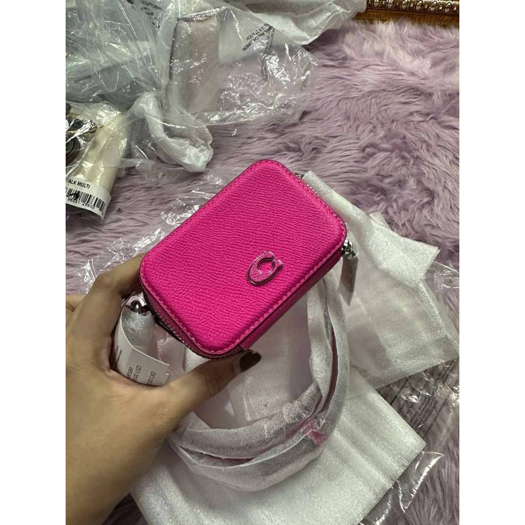 ORIG & IMPORTED CCH Crossbody Pouch Micro Bag Pink / Blue / Orange