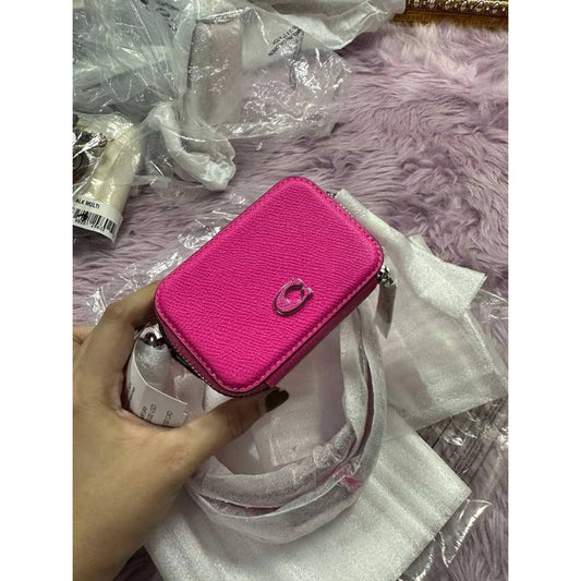 ORIG & IMPORTED CCH Crossbody Pouch Micro Bag Pink / Blue / Orange