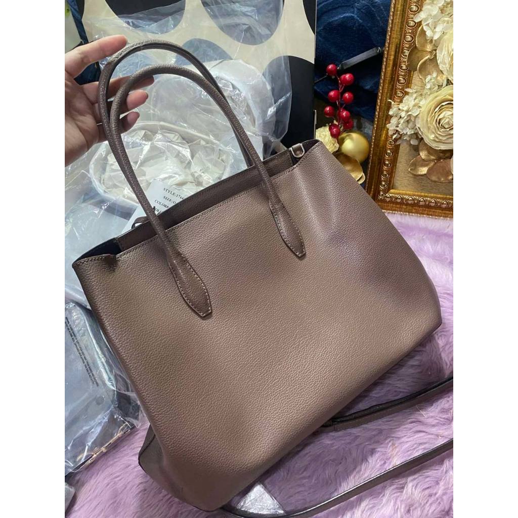 ORIG Preloved KS Eva Medium Satchel Brown Bag
