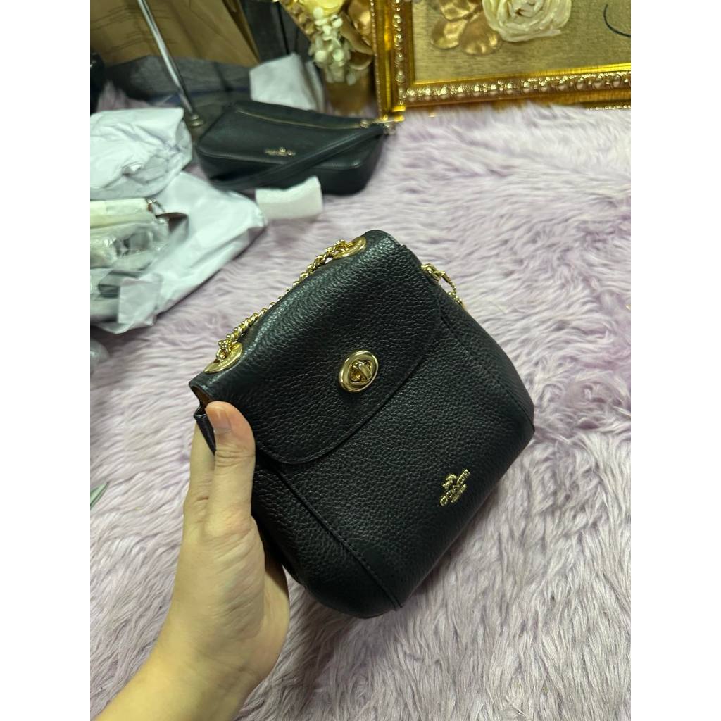 ORIG Preloved RARE CCH Convertible Backpack Small Black Bag