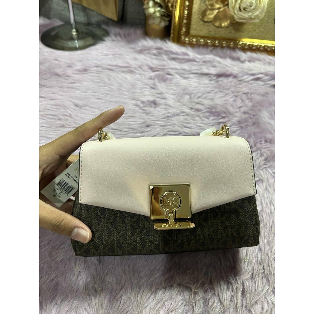 ORIG & IMPORTED MK Lita Crossbody Bag Pink/Brown Small Bag