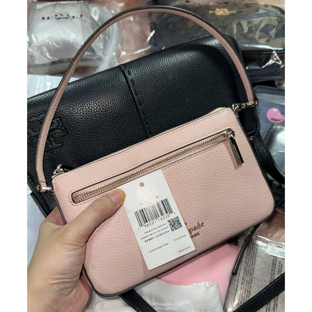 SALE! ❤️ KS Leila Pebbled Nolita Leather Kilikili Bag Convertible Wristlet