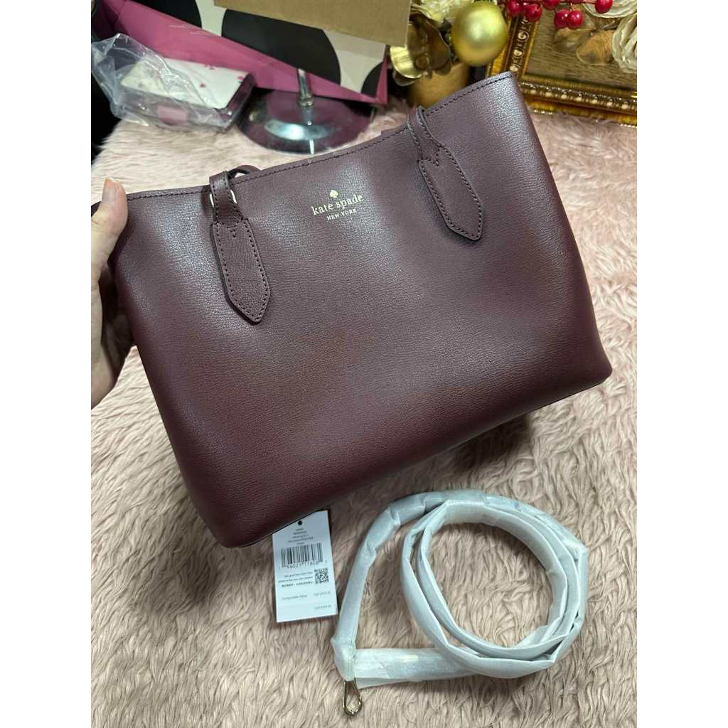 ORIG & IMPORTED KS Harper Satchel Red Bag Cherrywood
