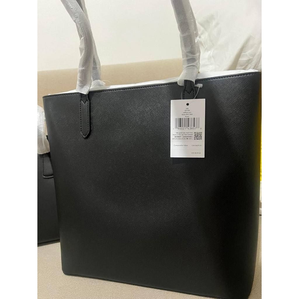 ORIG & IMPORTED KS Brynn Large Tote Black Bag