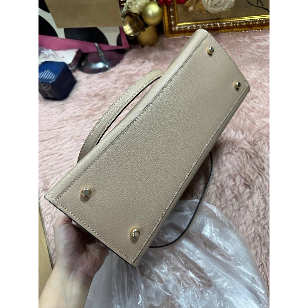 ORIG Preloved CCHRARE Tatum Carryall Large Tote Taupe Bag