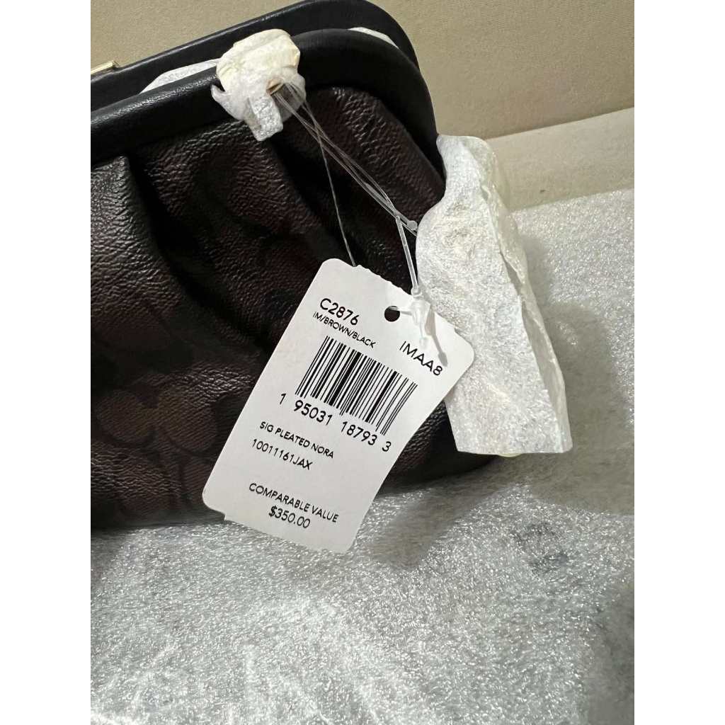 ORIG & IMPORTED RARE CCH Nora Kisslock Crossbody Small Brown Bag