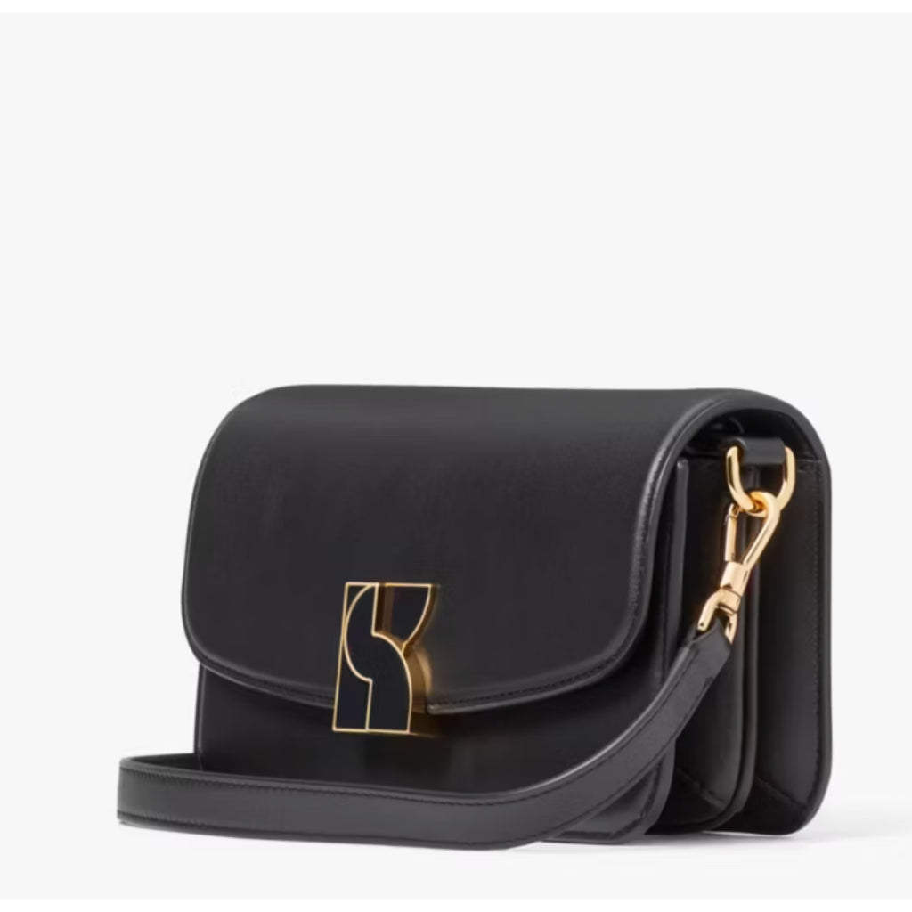 ORIG & IMPORTED KS Dakota Black / White Small Crossbody Bag