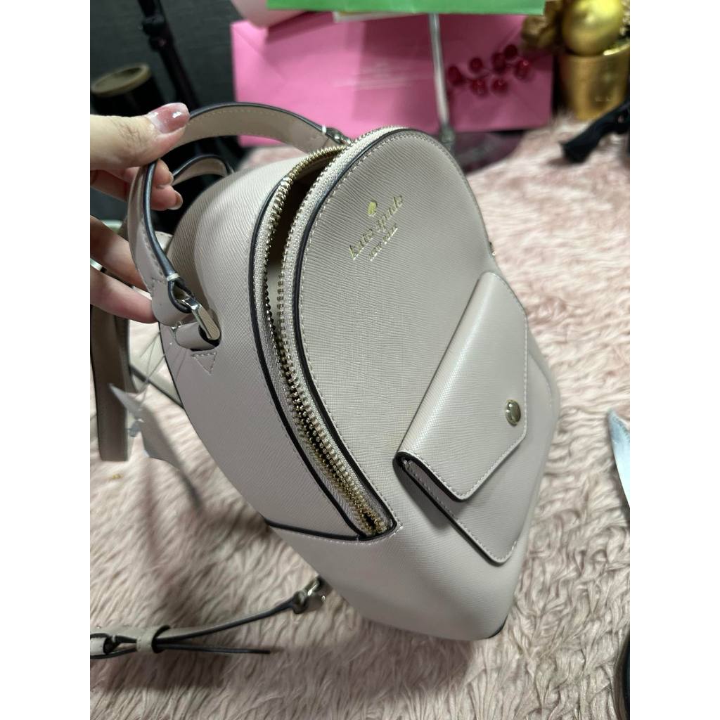 ORIG & IMPORTED KS Schuyler Mini Backpack Bag Warm Beige