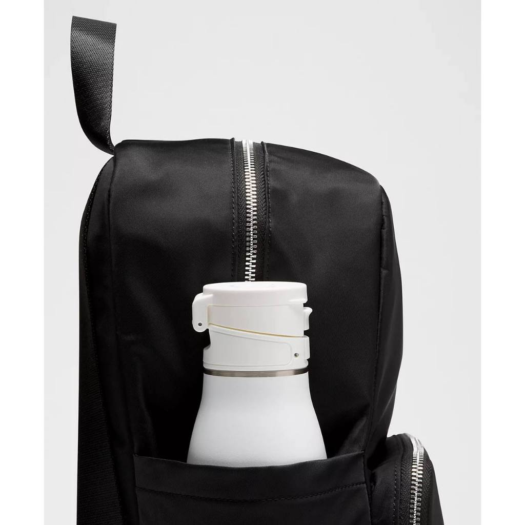 ORIG & IMPORTED Lululemon Everywhere Backpack Nylon Black Small 11.5L Bag Metal Hardware