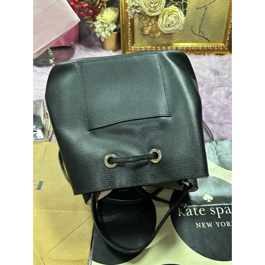 ORIG Preloved KS Eva Large Bucket Black Bag