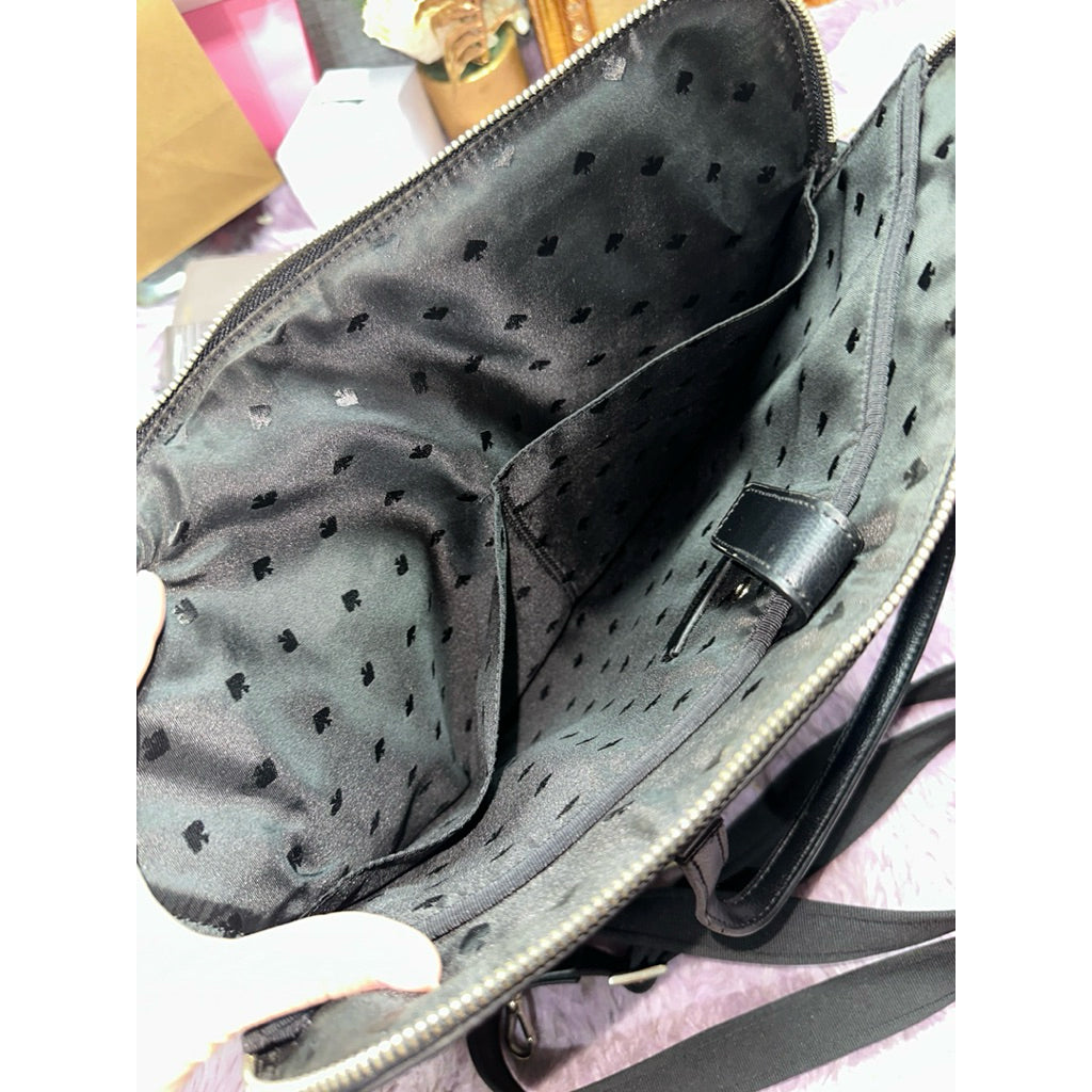 ORIG & IMPORTED KS Dawn Laptop Nylon Bag in Black