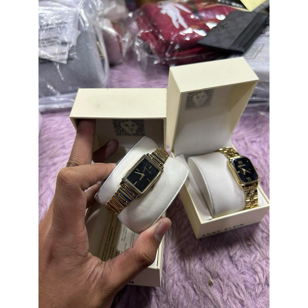 AUTHENTIC AK Klein Women's Bracelet Watch AK/3762BKGB
