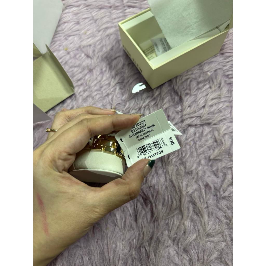 ORIG & IMPORTED AK Klein Gold/Taupe Watch AK/4210TPGB