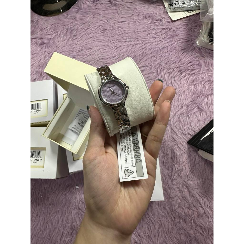 ORIG & IMPORTED AK Klein Silver Watch AK/5293LVSV