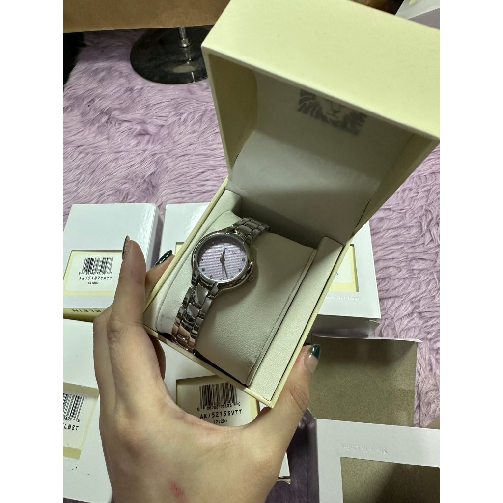 ORIG & IMPORTED AK Klein Silver Watch AK/5293LVSV
