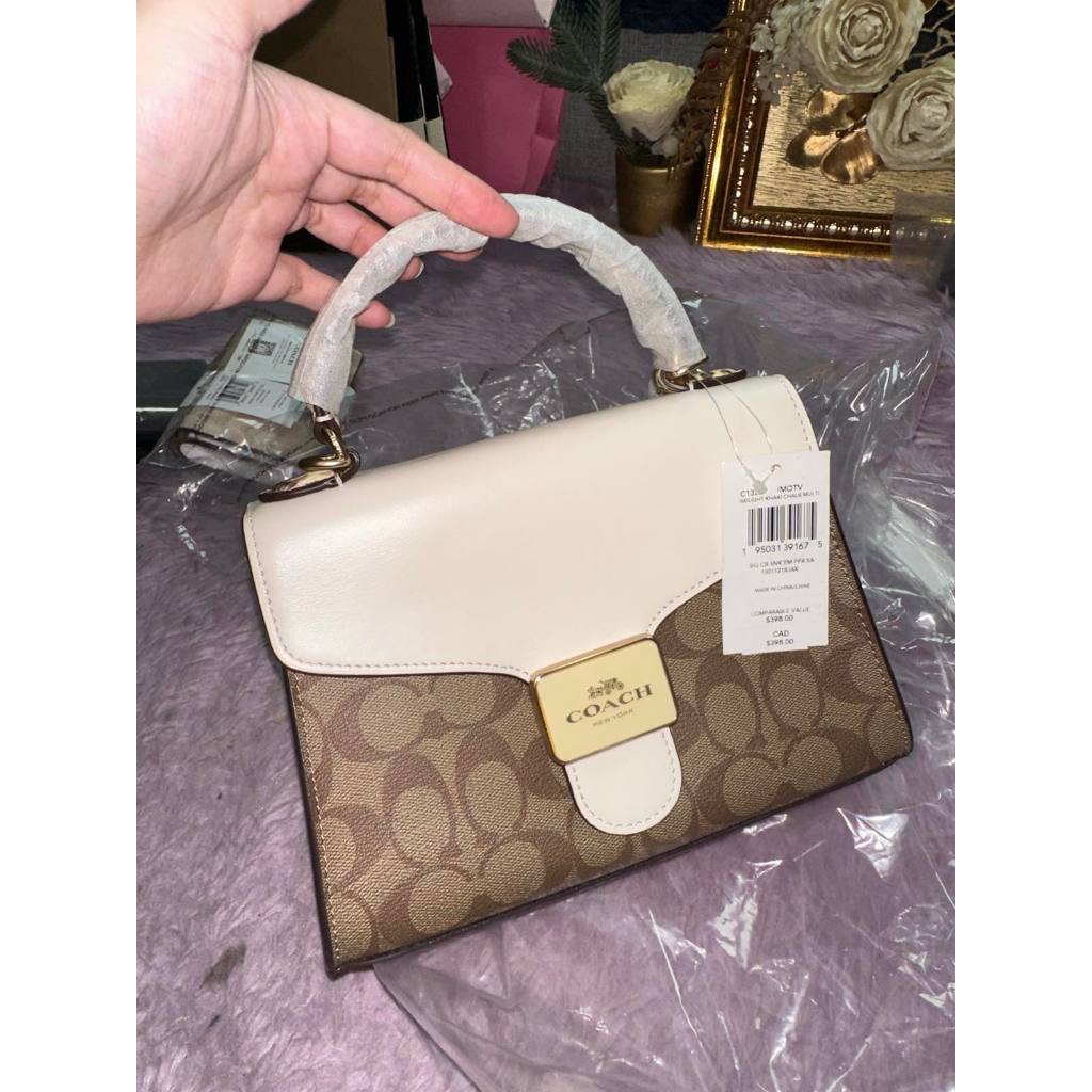 ORIG & IMPORTED CCH Pepper Satchel White Bag