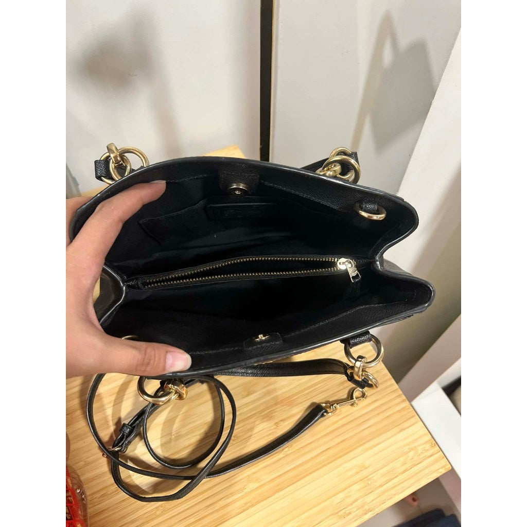 ORIG Preloved CCH Minetta Crossbody Satchel Black Bag