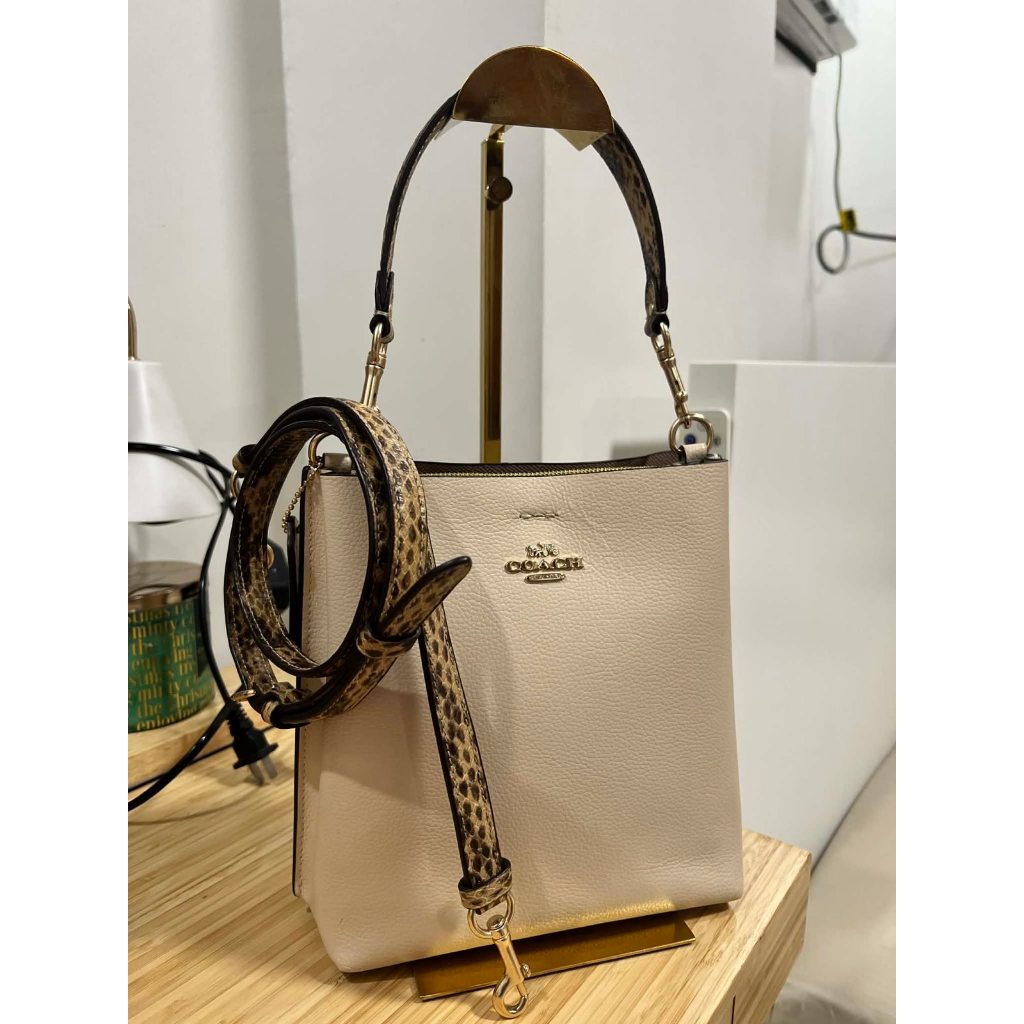 ORIG Preloved CCH Mollie Bucket Beige Bag 22