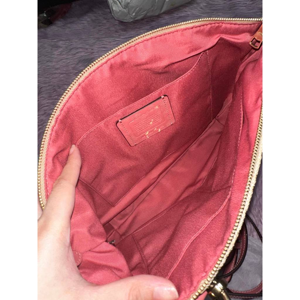 ORIG Preloved CCH Signature Small Kelsey Satchel Pink Bag