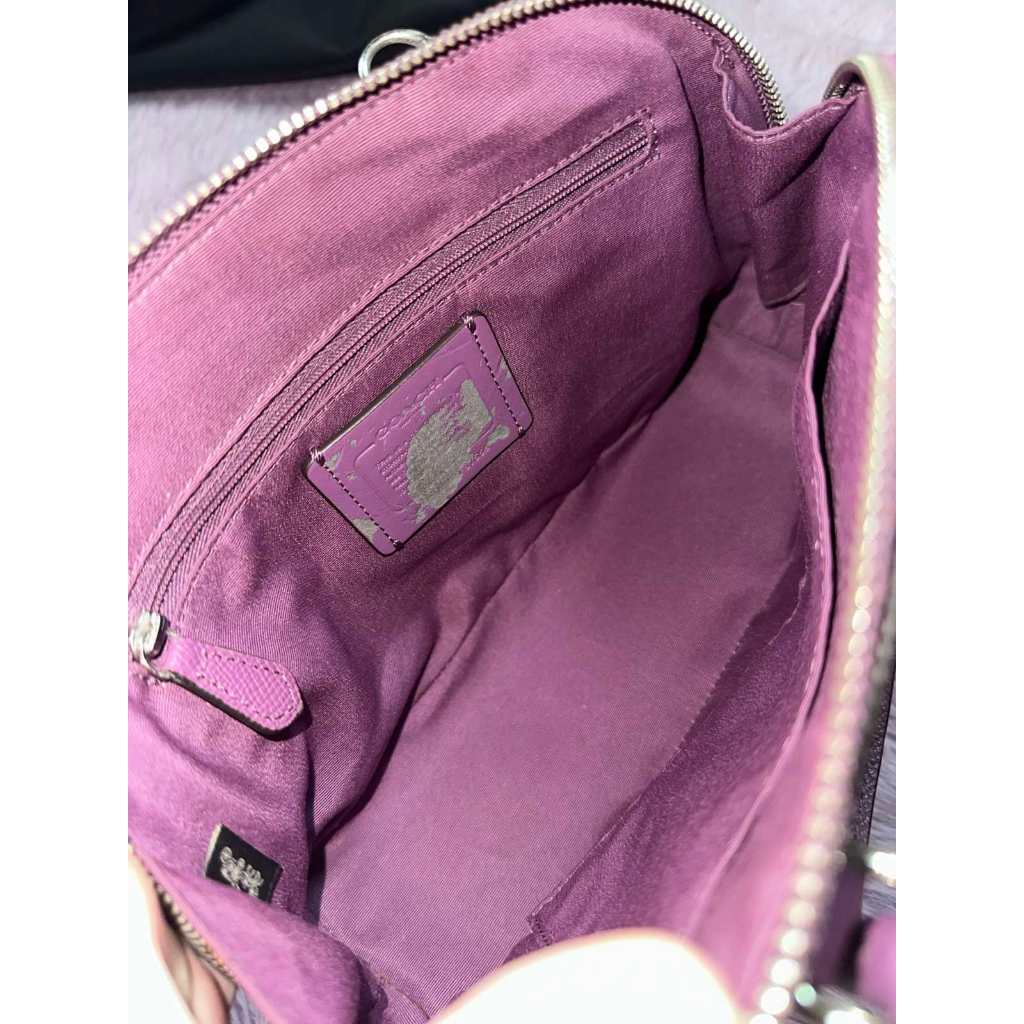 ORIG Preloved CCH Mini Sierra Satchel Dome Bag Dusty Lavender Purple