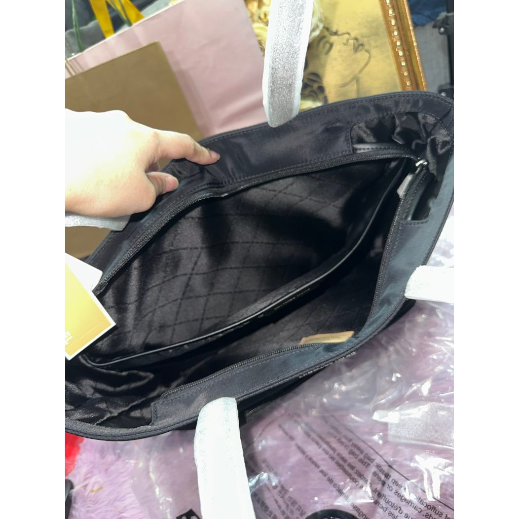ORIG & IMPORTED MK Khai Large Nylon Tote Black Baby Bag