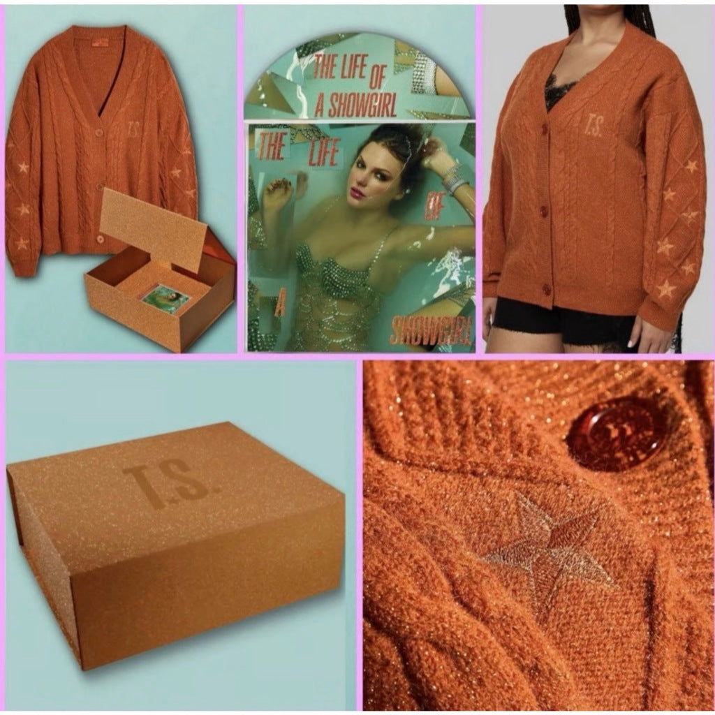 ORIG & IMPORTED Taylor Swift Life Of A Showgirl Cardigan Box Set