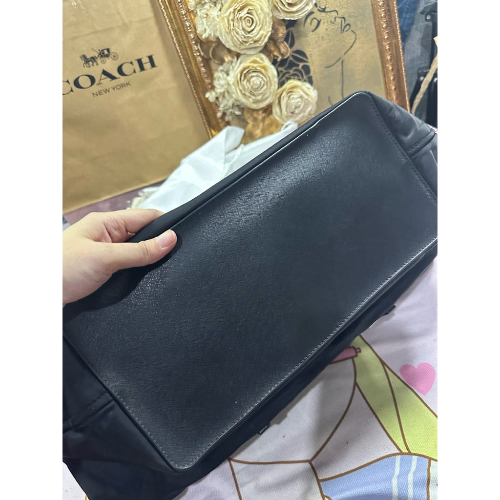 ORIG Preloved KS Blake Avenue Margareta Large Travel Tote Black Bag
