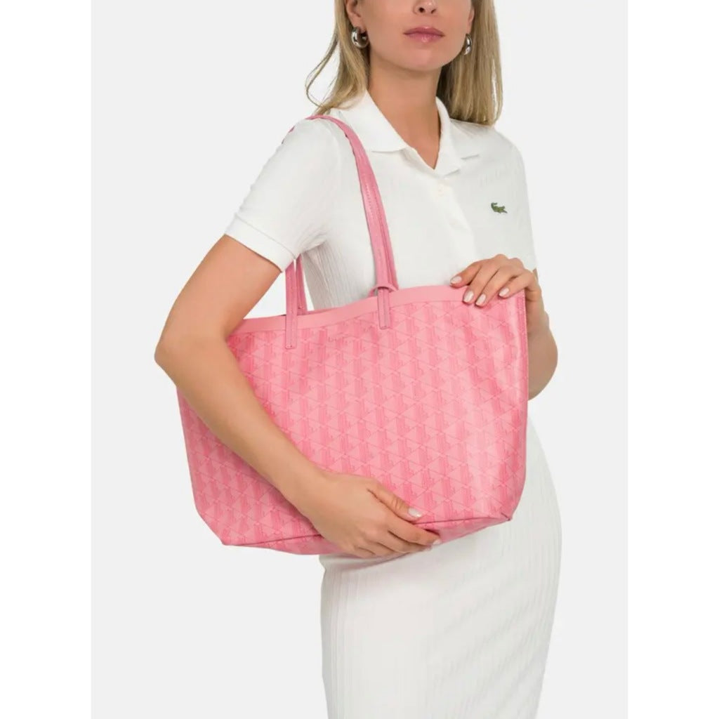 ORIG Preloved LCT Medium Zely Pink Tote Bag with Pouch