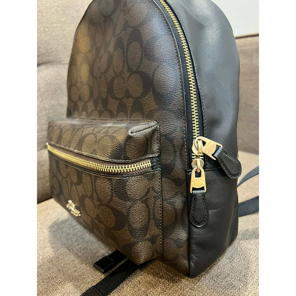 ORIG Preloved CCH Medium Charlie Backpack Brown Bag