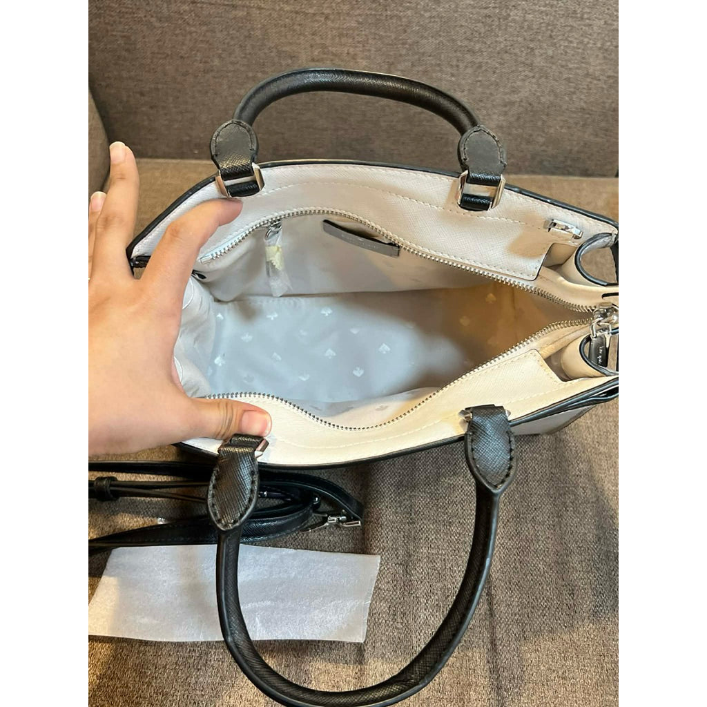 ORIG Preloved KS Staci Medium Satchel Gray Bag
