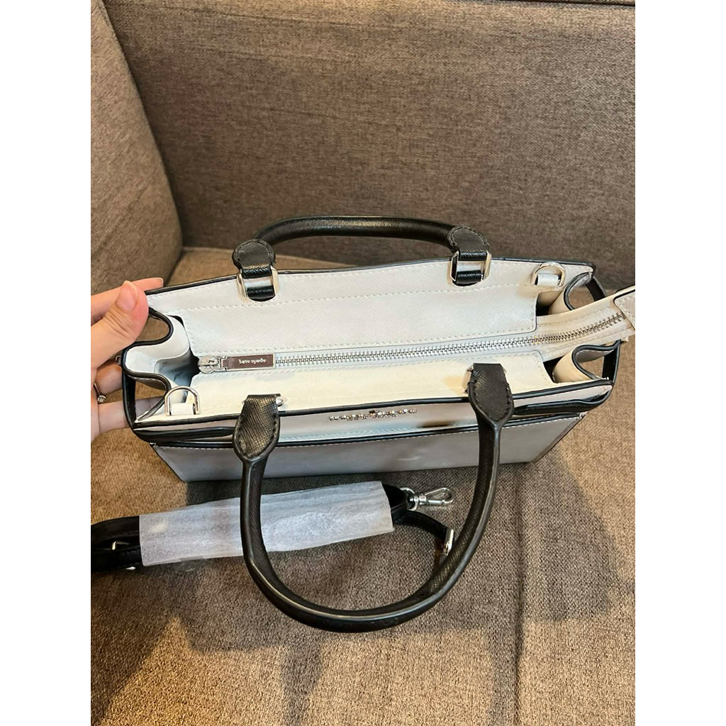 ORIG Preloved KS Staci Medium Satchel Gray Bag