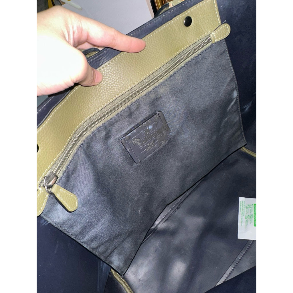 ORIG Preloved CCH Market Green Large Tote Bag