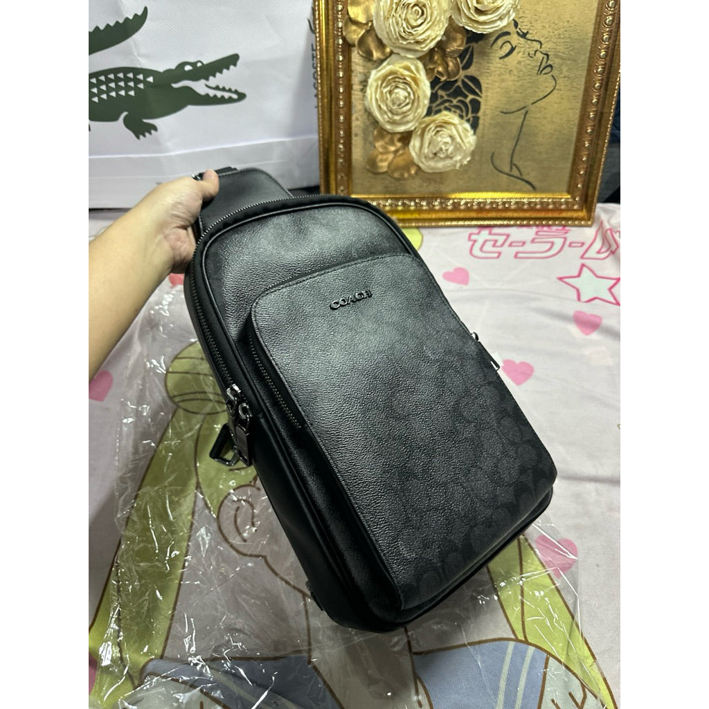 ORIG & IMPORTED CCH Ethan Pack In Signature Canvas CHARCOAL