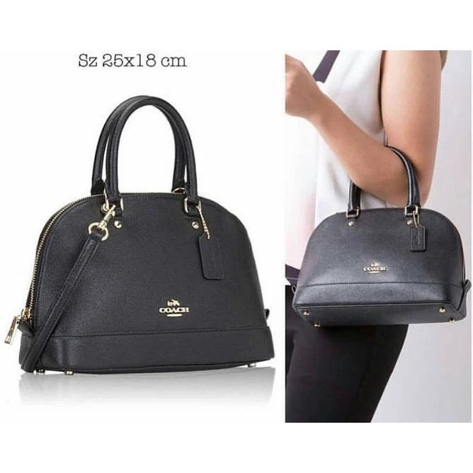 ORIG Preloved CCH Mini Sierra Dome Satchel Navy Blue Bag