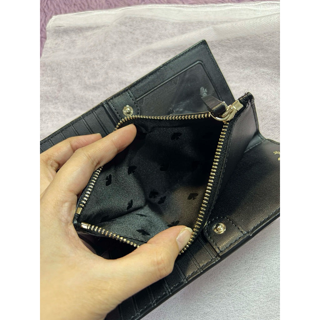 ORIG Preloved KS Patterson Drive Braylon Large Long Wallet Black
