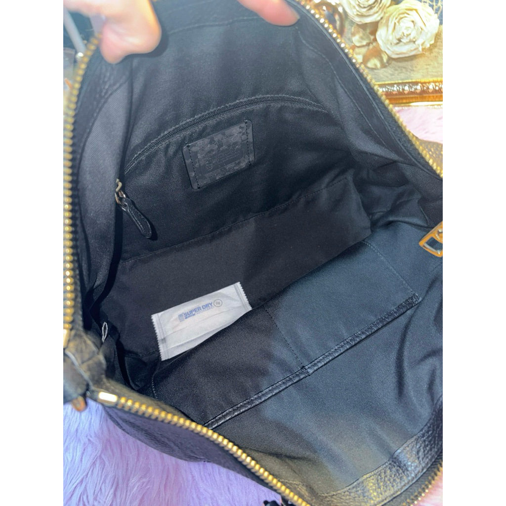 ORIG Preloved RARE CCH Lenox Satchel Black Bag