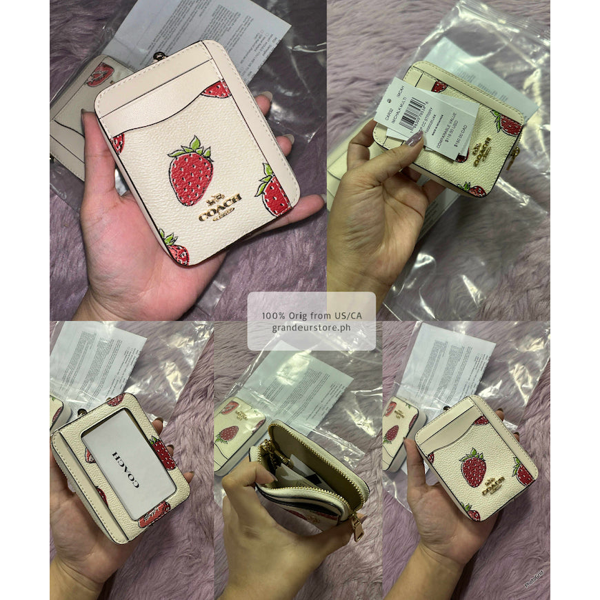 ORIG/IMPORTED ❤️ CCH ZIP CARD CASE WALLET COIN PURSE