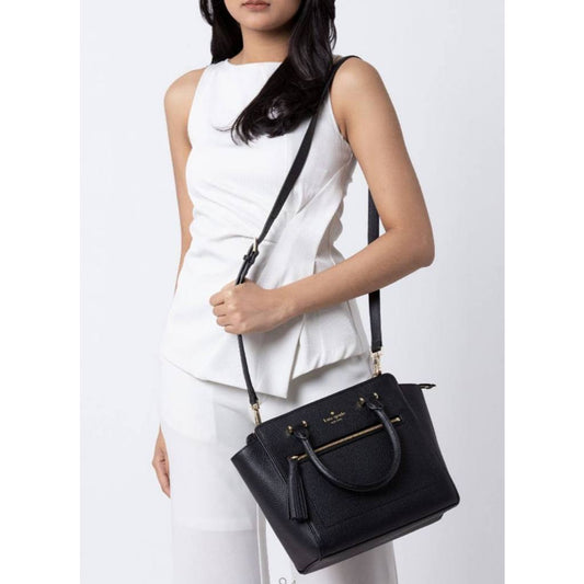 ORIG Preloved KS Chester Street Small Allyn Satchel Black Bag