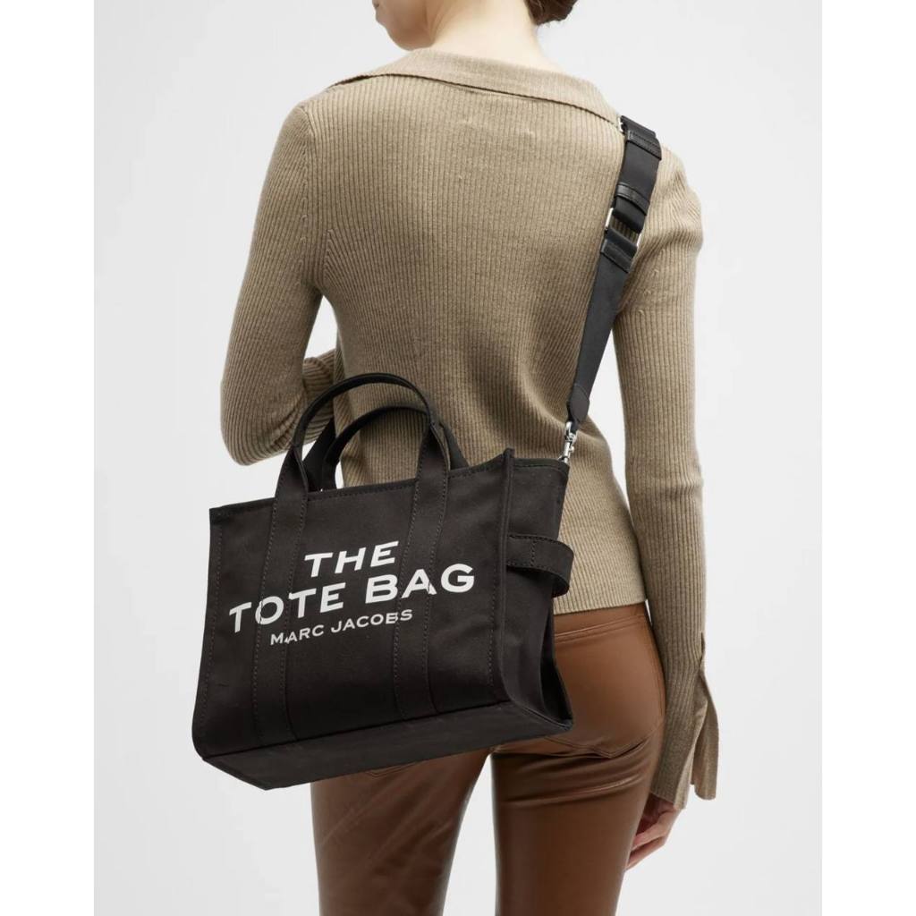 ORIG & IMPORTED MJ The Canvas Medium Tote Black Bag