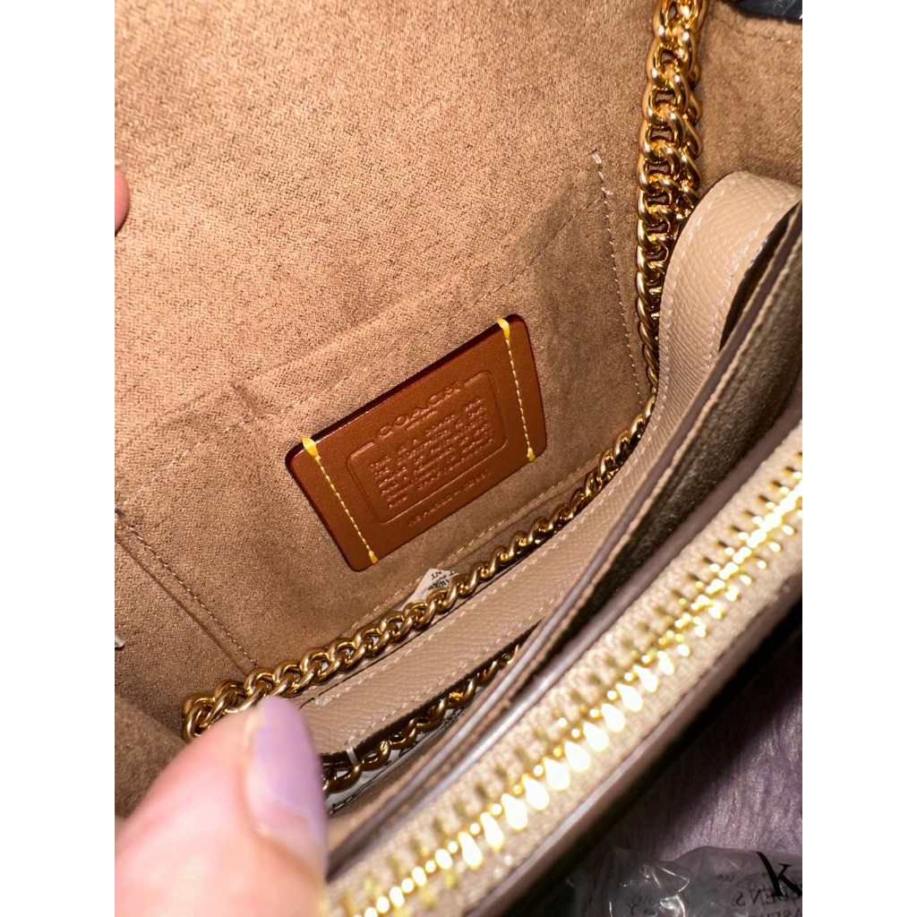 ORIG & IMPORTED CCH Mini Klare Crossbody Small Bag in Taupe Brown